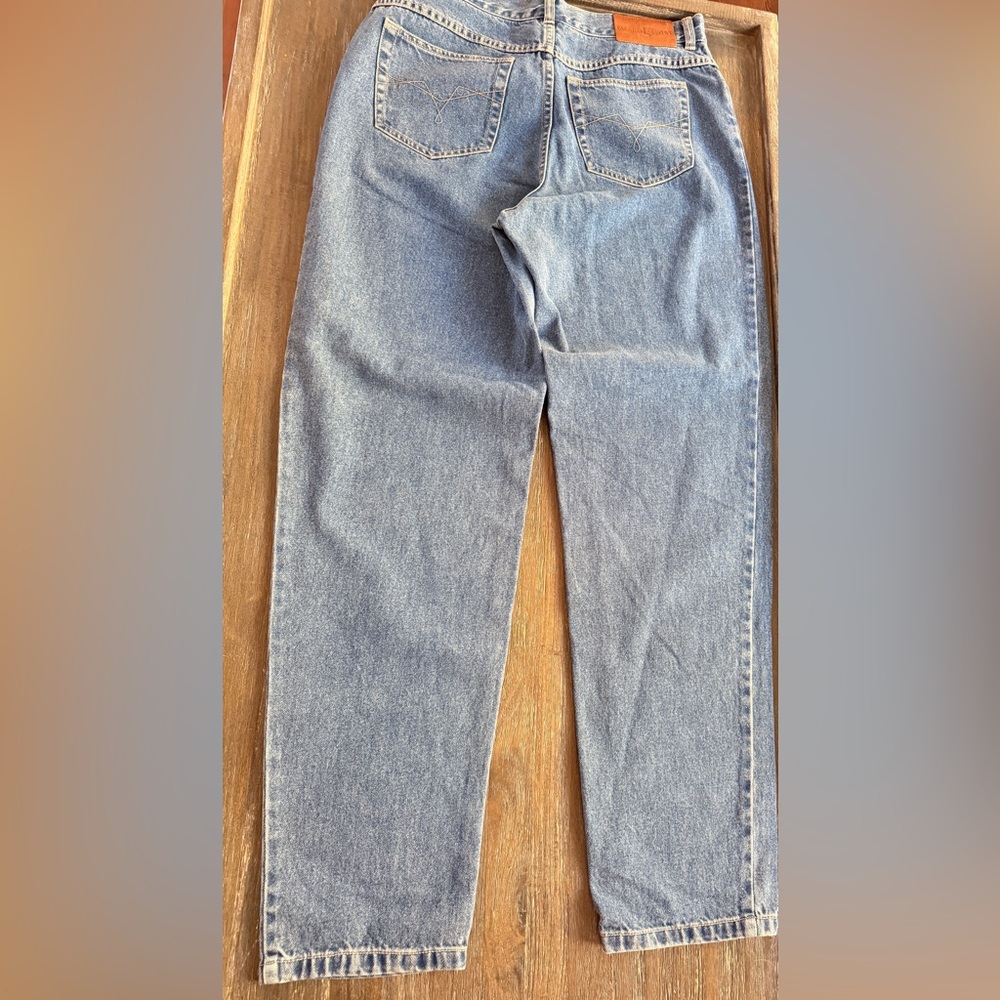 Escada Sport Blue Denim 80s style at its best sz44 or US 14